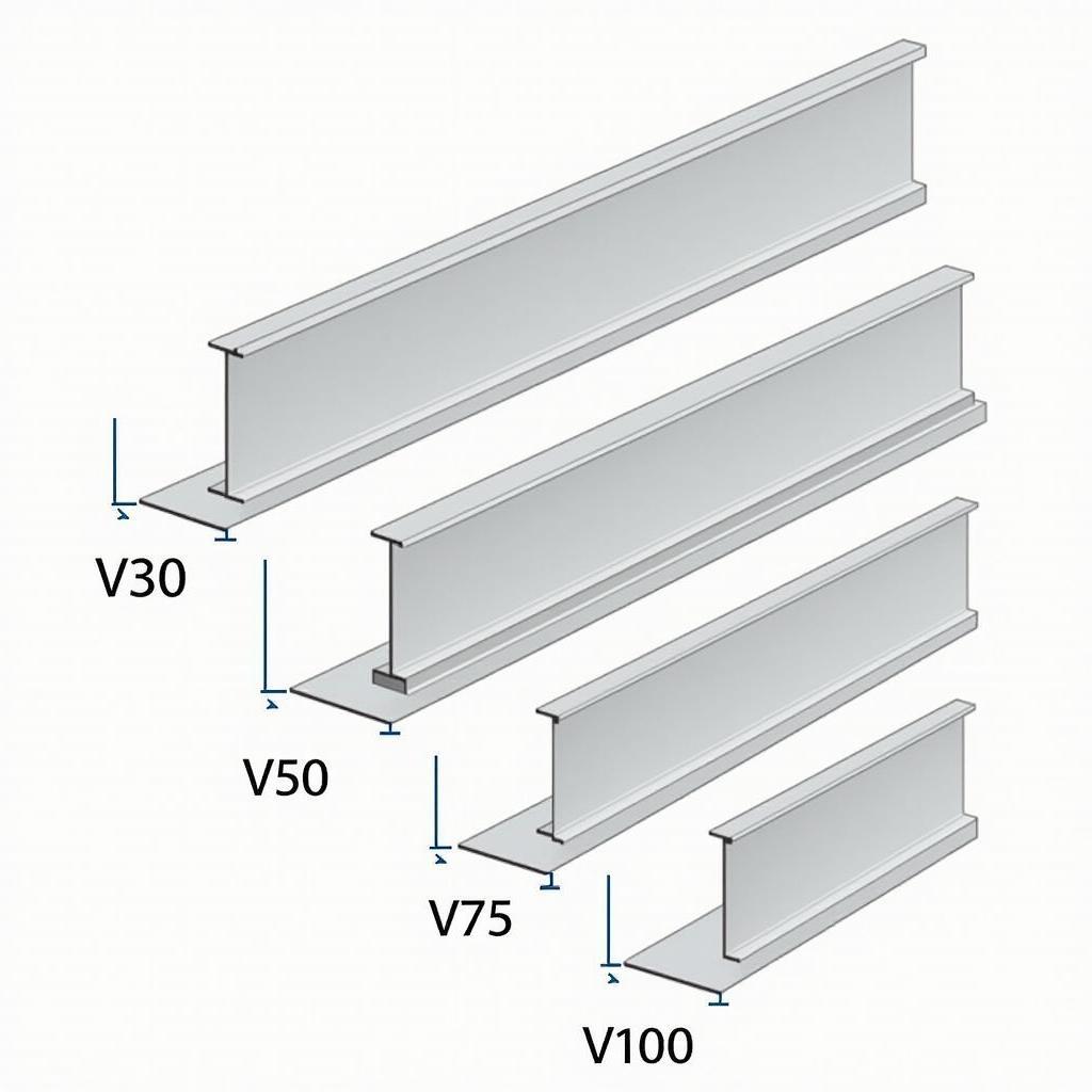 Các loại sắt thép hình V phổ biến và ứng dụng của chúng trong kết cấu xây dựng